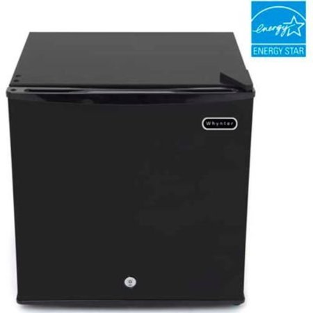 WHYNTER Whynter Compact Upright Freezer With Lock, Solid Door, 1.1 Cu. Ft., Black CUF-110B